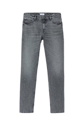 Jean straight - Gris foncé - Longueur 30