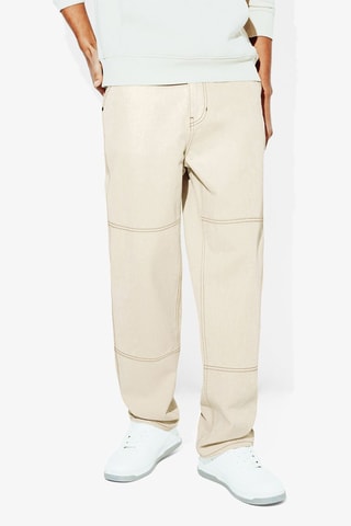 Jean loose - Beige
