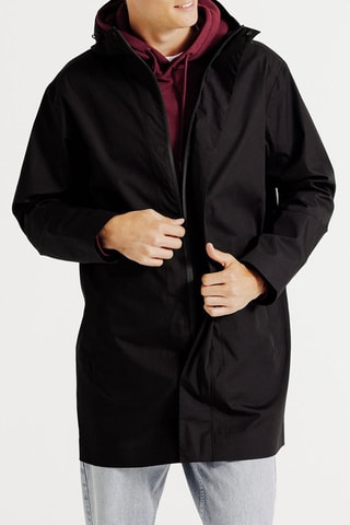 Parka à capuche - Noir