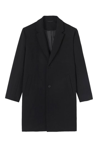 Manteau en laine - Noir