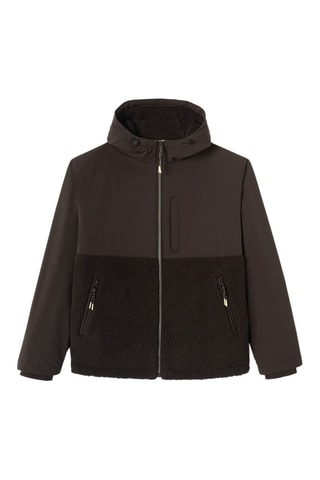 Veste à capuche - Marron