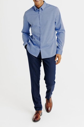 Chemise slim - Ciel