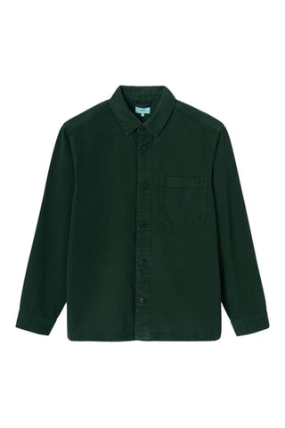 Surchemise en jean regular - Vert foncé