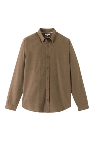 Chemise regular - Camel