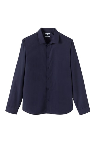 Chemise slim - Bleu marine