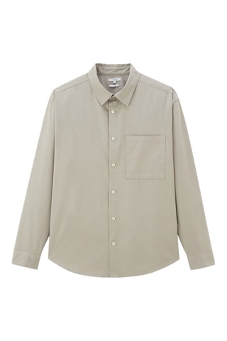 Chemise oversize - Gris clair