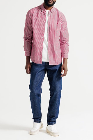 Chemise relugar en coton biologique - Rouge