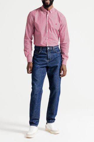 Chemise relugar en coton biologique - Rouge