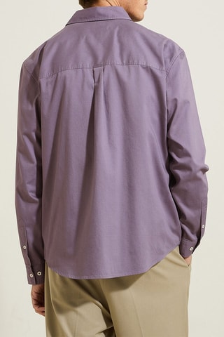 Chemise oversize - Mauve
