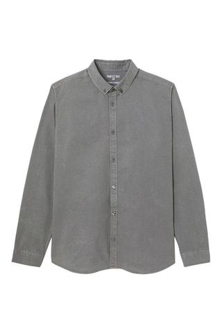 Chemise regular - Gris foncé