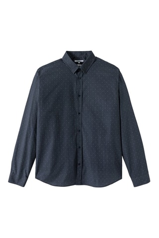 Chemise slim - Bleu cobalt