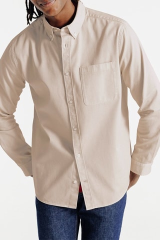 Surchemise regular - Ecru