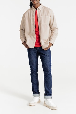 Surchemise regular - Ecru