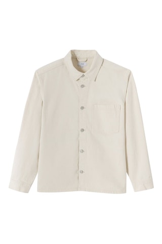 Surchemise regular en jean - Beige