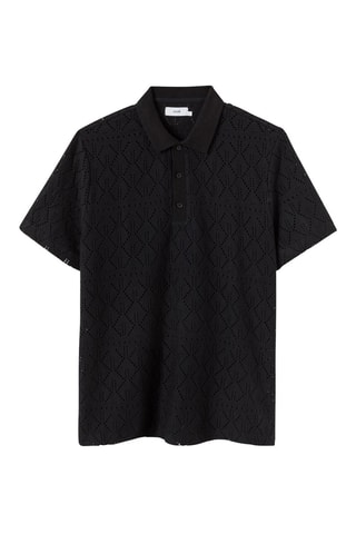 Polo regular - Noir