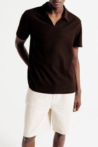 Polo - Marron foncé