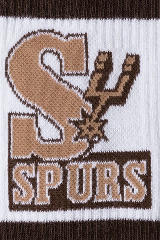 Chaussettes en coton biologique San Antonio Spurs NBA - Blanc