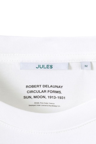 T-shirt regular en coton biologique Robert Delaunay - Blanc