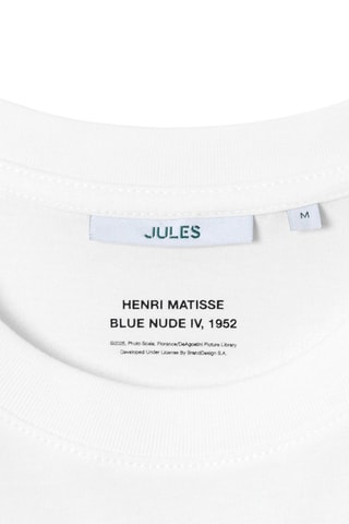 T-shirt regular en coton biologique Henri Matisse - Blanc