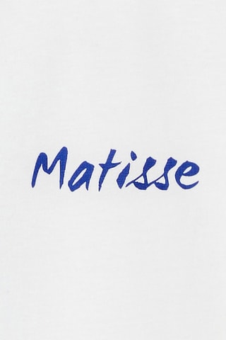 T-shirt regular en coton biologique Henri Matisse - Blanc