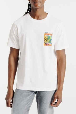 T-shirt regular en coton biologique Henri Matisse - Blanc