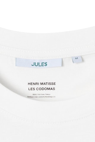 T-shirt regular en coton biologique Henri Matisse - Blanc