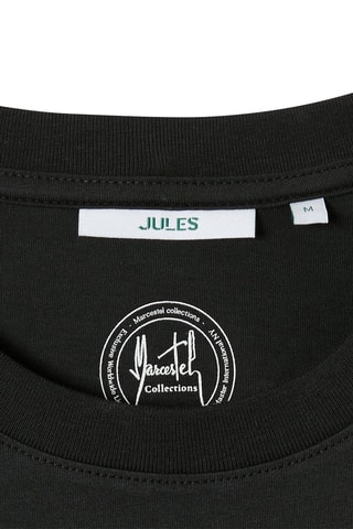 T-shirt regular en coton biologique Marcestel - Noir