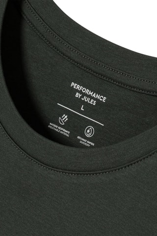 T-shirt regular en coton biologique - Kaki