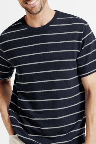 T-shirt regular - Bleu nuit