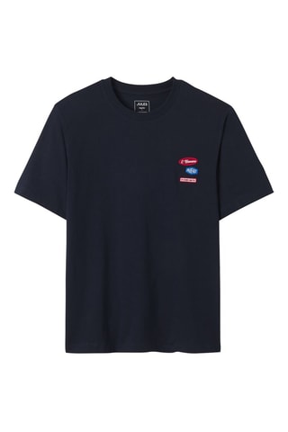 T-shirt regular - Bleu foncé