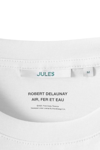 T-shirt regular en coton biologique Robert Delaunay - Ecru