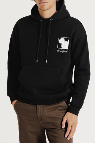 Sweat à capuche Mickey Disney - Noir