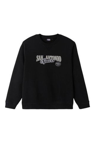Sweat en coton biologique San Antonio Spurs NBA - Gris