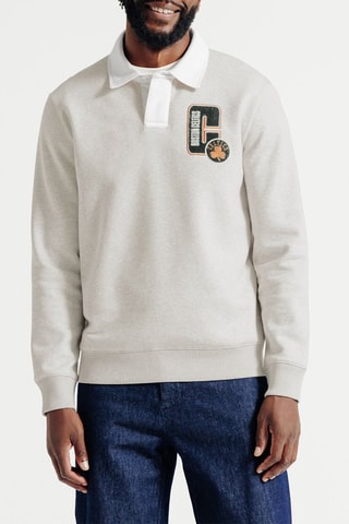 Sweat en coton biologique Boston Celtics NBA - Beige clair