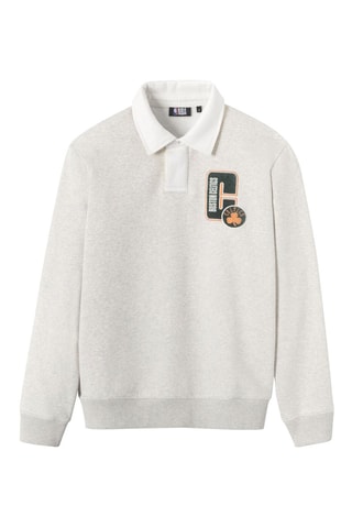 Sweat en coton biologique Boston Celtics NBA - Beige clair