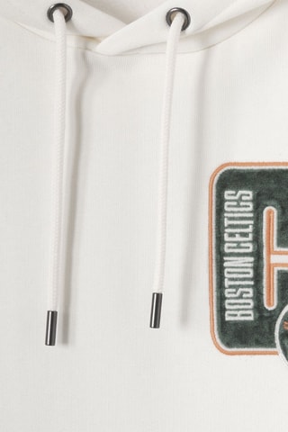 Sweat à capuche Boston Celtics NBA - Ecru