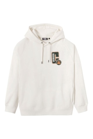 Sweat à capuche Boston Celtics NBA - Ecru