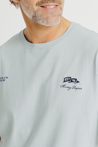 T-shirt relax - Ciel