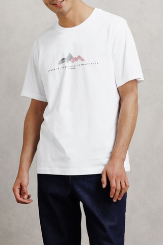 T-shirt regular en coton biologique - Tour de France - Blanc
