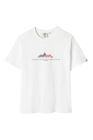 T-shirt regular en coton biologique - Tour de France - Blanc