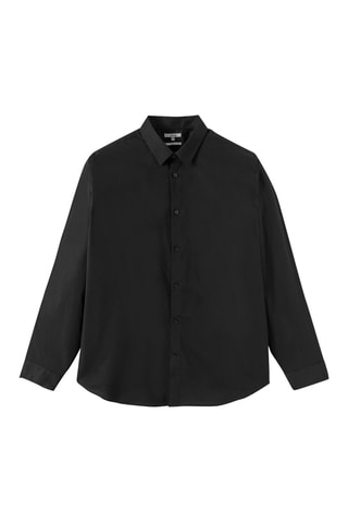 Chemise regular - Noir