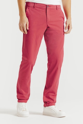 Chino droit - Framboise