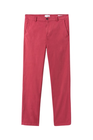 Chino droit - Framboise