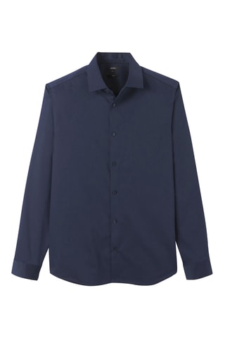 Chemise slim - Bleu marine