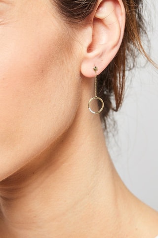 Boucles d'oreilles Alexa - Or jaune et diamants naturels