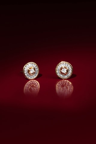 Puces Divine - Or jaune et diamants naturels