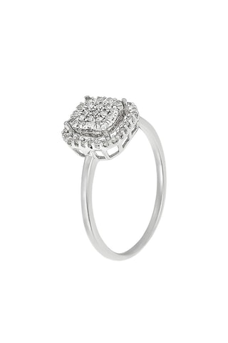 Bague D'amour et de tendresse - Or blanc et diamants naturels