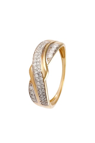 Bague Éclat de Rêve - Or jaune et diamants naturels