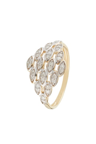 Bague Kudat - Or jaune et diamants naturels
