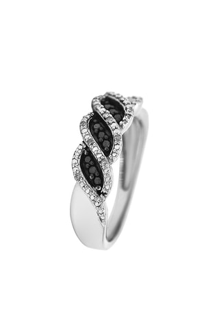 Bague Thiès - Or blanc et diamants naturels